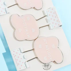 My Melody Polka Dot Binder Clip Set - 3 pcs