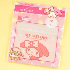 My Melody Polka Dots Zip-Top Bag Set