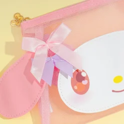 My Melody Ribbon Ears Mesh Pouch