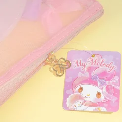 My Melody Ribbon Ears Mesh Pouch