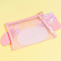 My Melody Ribbon Ears Mesh Pouch