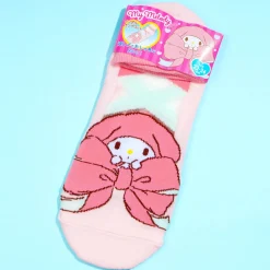 My Melody Ribbon Love See-Through Socks