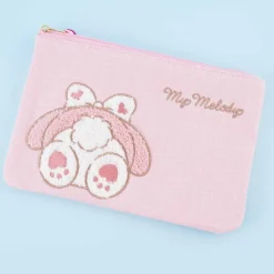 My Melody Sagara Embroidery Flat Pouch
