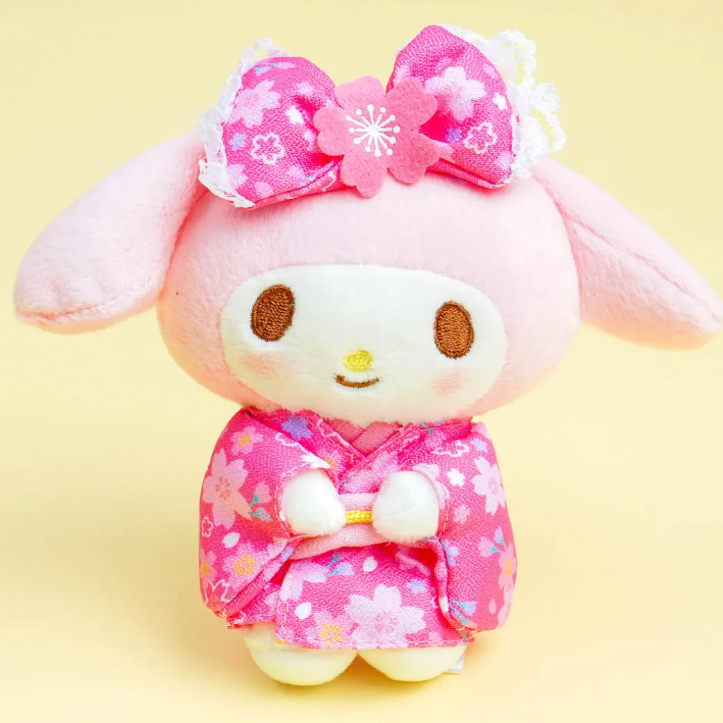 My Melody Sakura Kimono Plush Charm - Medium