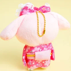 My Melody Sakura Kimono Plush Charm - Medium