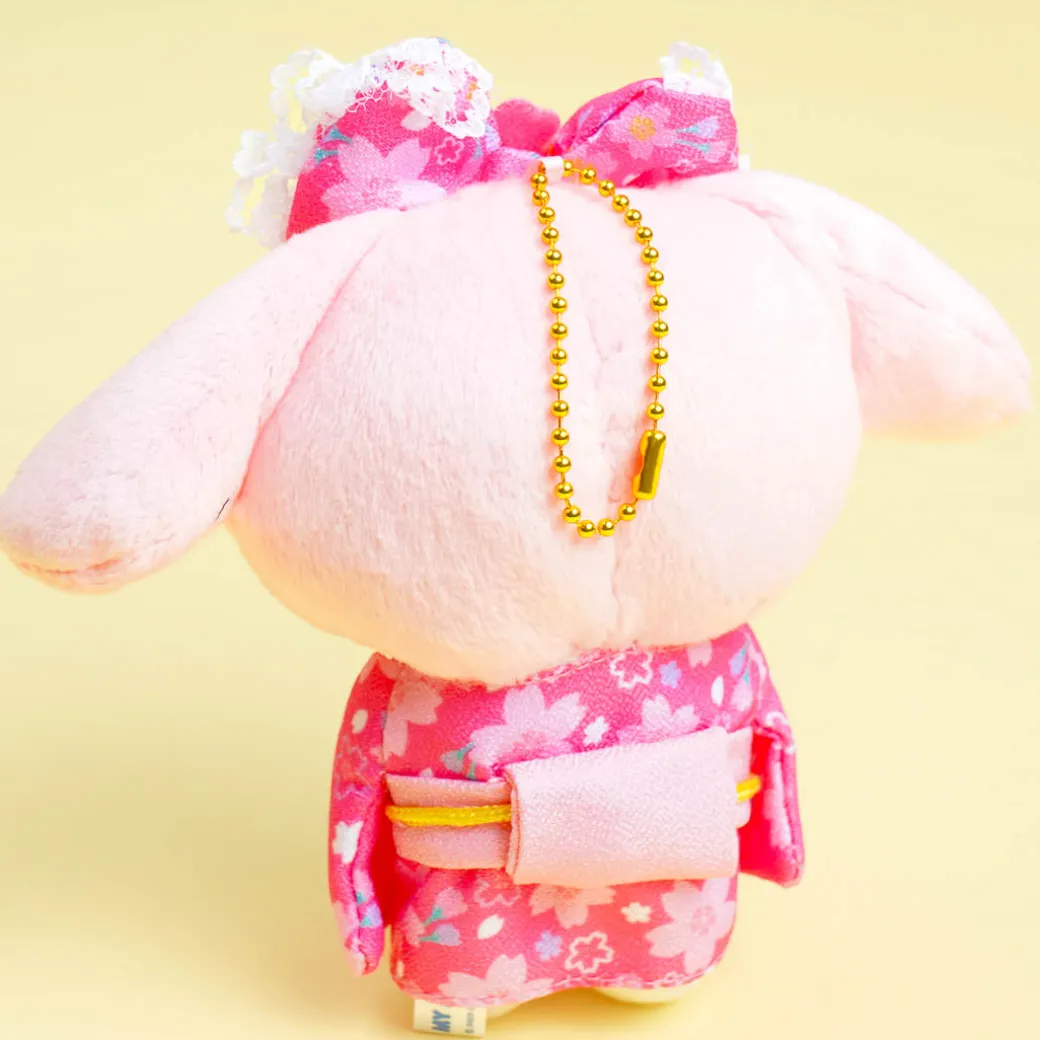 My Melody Sakura Kimono Plush Charm - Medium