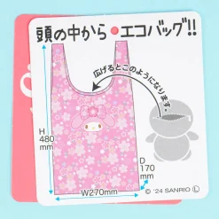 My Melody Sakura Tote Bag Plushie - Medium