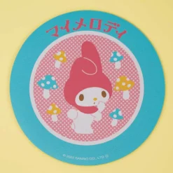My Melody Showa Retro Series Round Mouse Pad