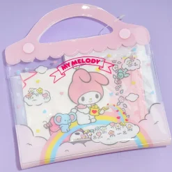 My Melody Sky Garden Handkerchief & Pouch Set
