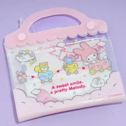 My Melody Sky Garden Handkerchief & Pouch Set