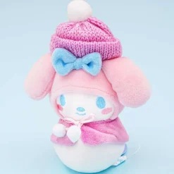 My Melody Snowman Munyugurumi Plushie - Medium
