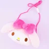 My Melody Soft Face Pouch With Neck Strap