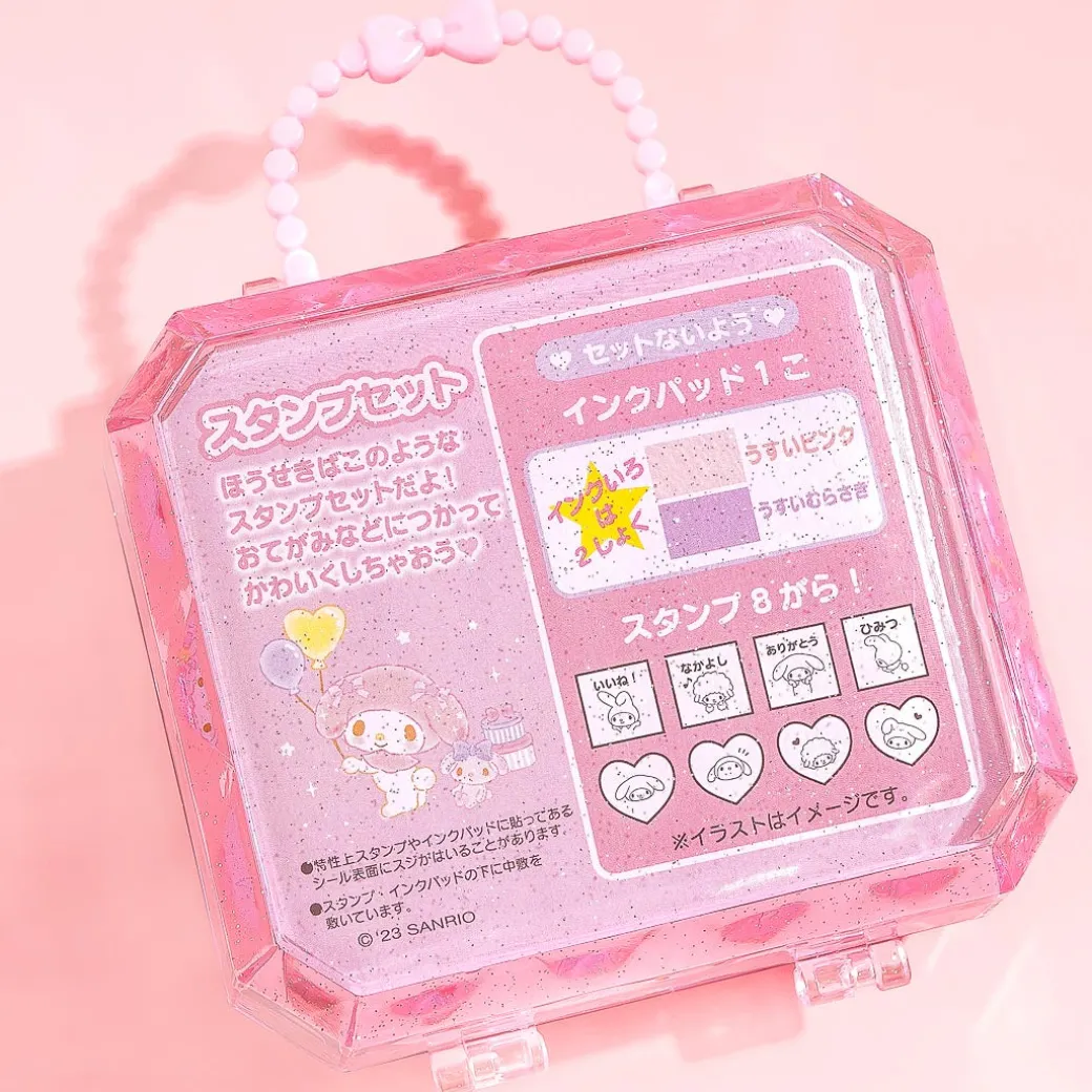 My Melody Sparkling Jewel Stamp Set