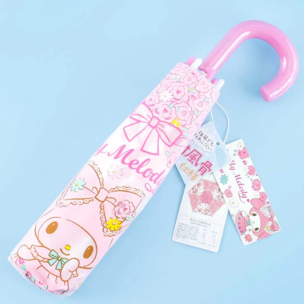 My Melody Spring Blooms Portable Foldable Umbrella