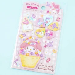 My Melody Spring Blooms Sticky Marker Set