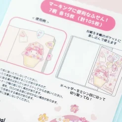 My Melody Spring Blooms Sticky Marker Set