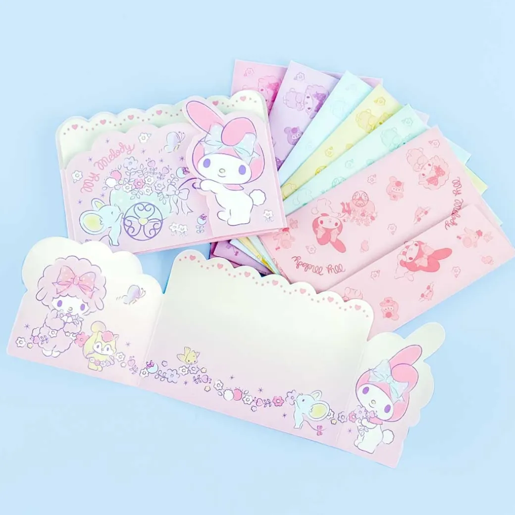 My Melody Spring Flowers Greeting Card Pack