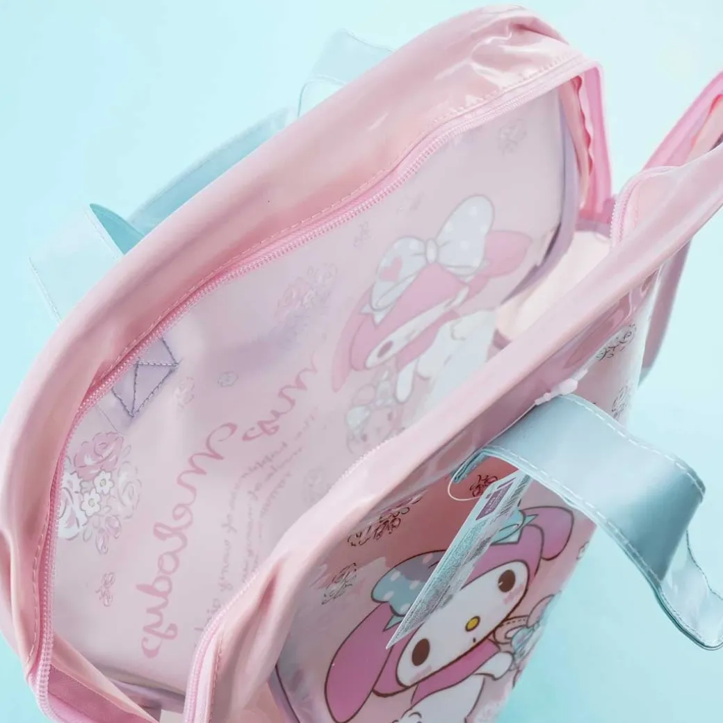 My Melody Spring Roses Vinyl Boston Bag