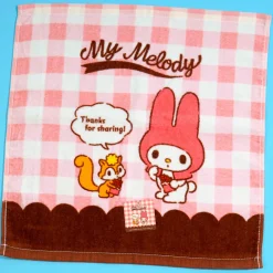 My Melody Squirrel Friend Hand Towel