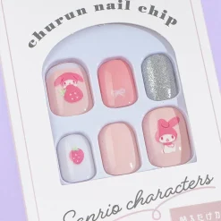 My Melody Stick-On Nail Tips - Short