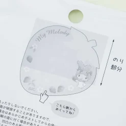 My Melody Strawberry Die-Cut Sticky Notes