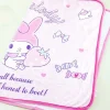 My Melody Strawberry Flannel Blanket