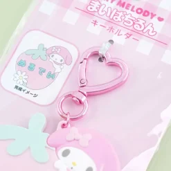 My Melody Strawberry Heart Ring Custom Keychain