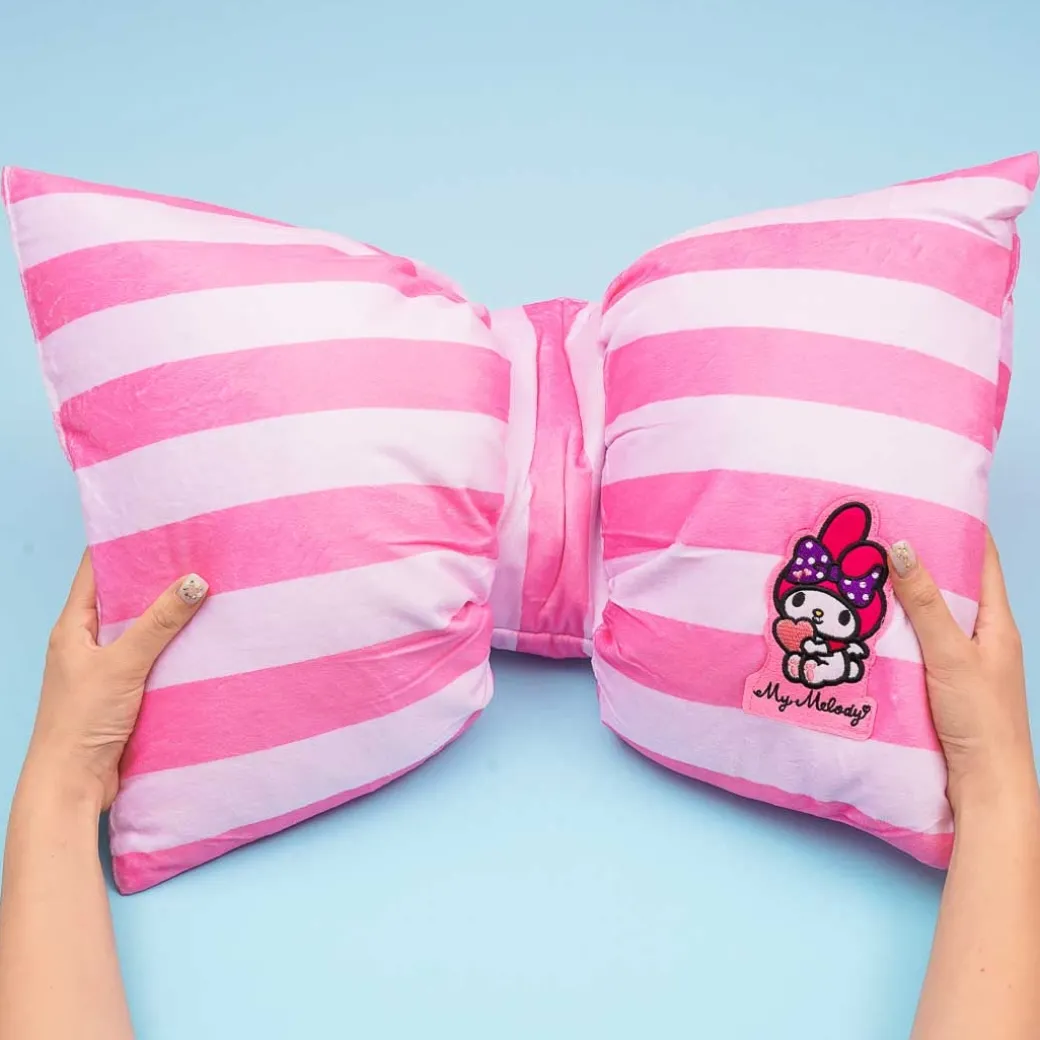 My Melody Striped Bow Cushion