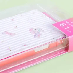 My Melody Striped Flip Cover Phone Case for iPhone