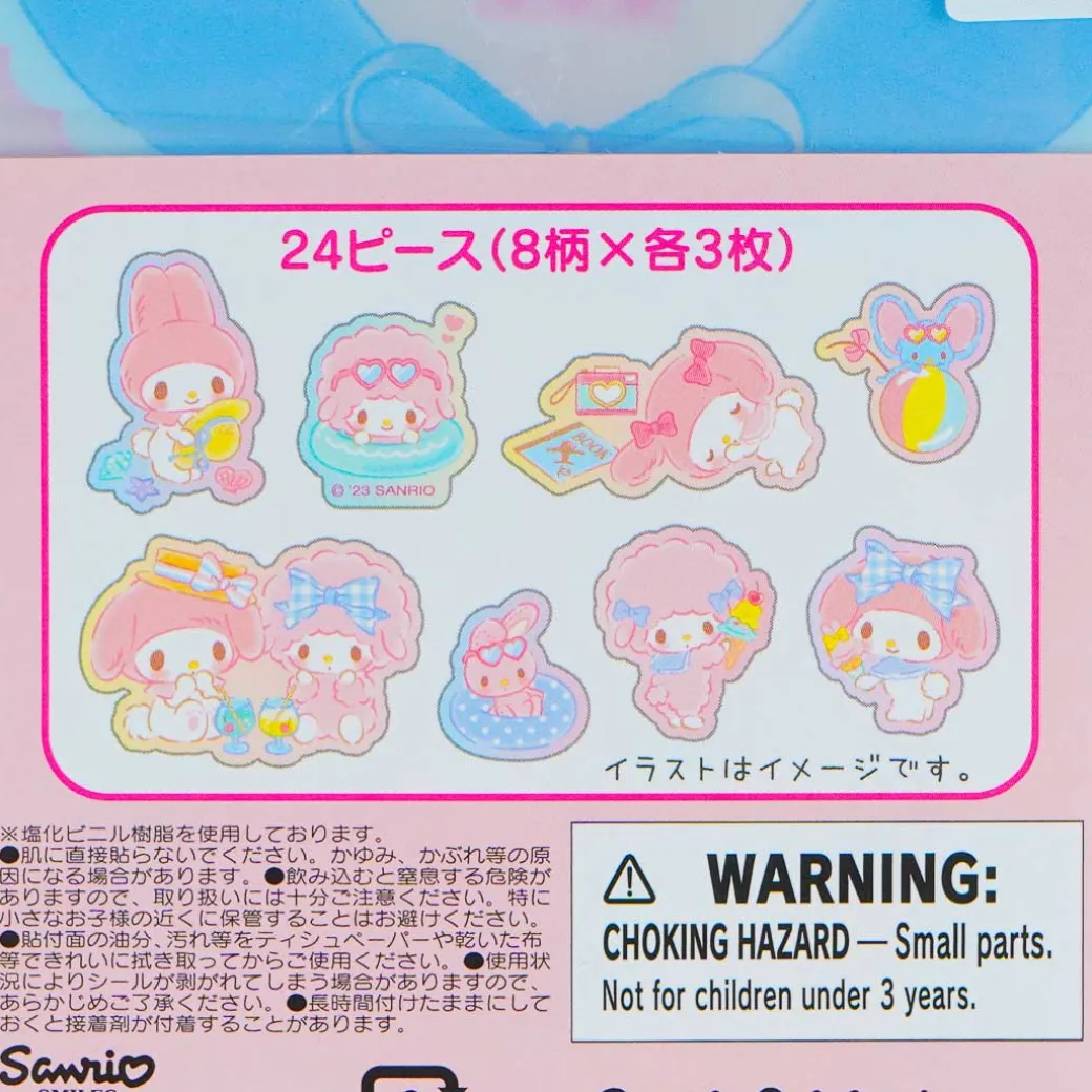 My Melody Summer T-Shirt Case Sticker Set
