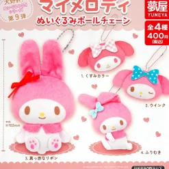 My Melody Sweet Bunny Plushie Charm Gachapon