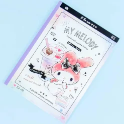 My Melody Sweet Café Grid Notebook