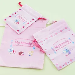 My Melody Sweet LookBook Drawstring Pouch Set