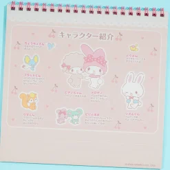 My Melody Tea Party 2025 Desk Calendar