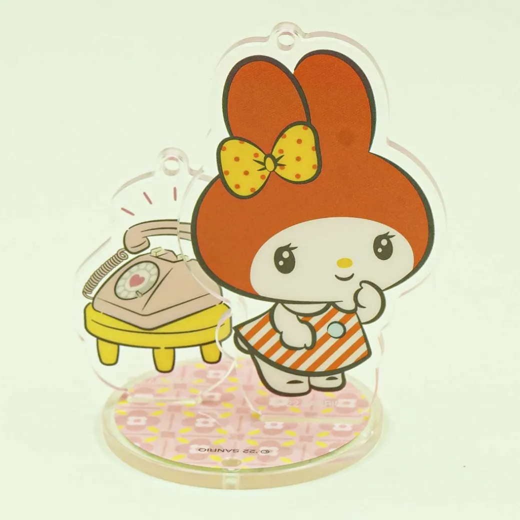 My Melody Telephone Love Acrylic Stand & Charm