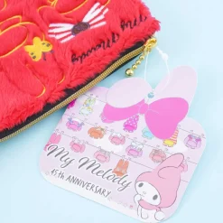 My Melody 45th Anniversary Hood Collection Fleecy Pouch