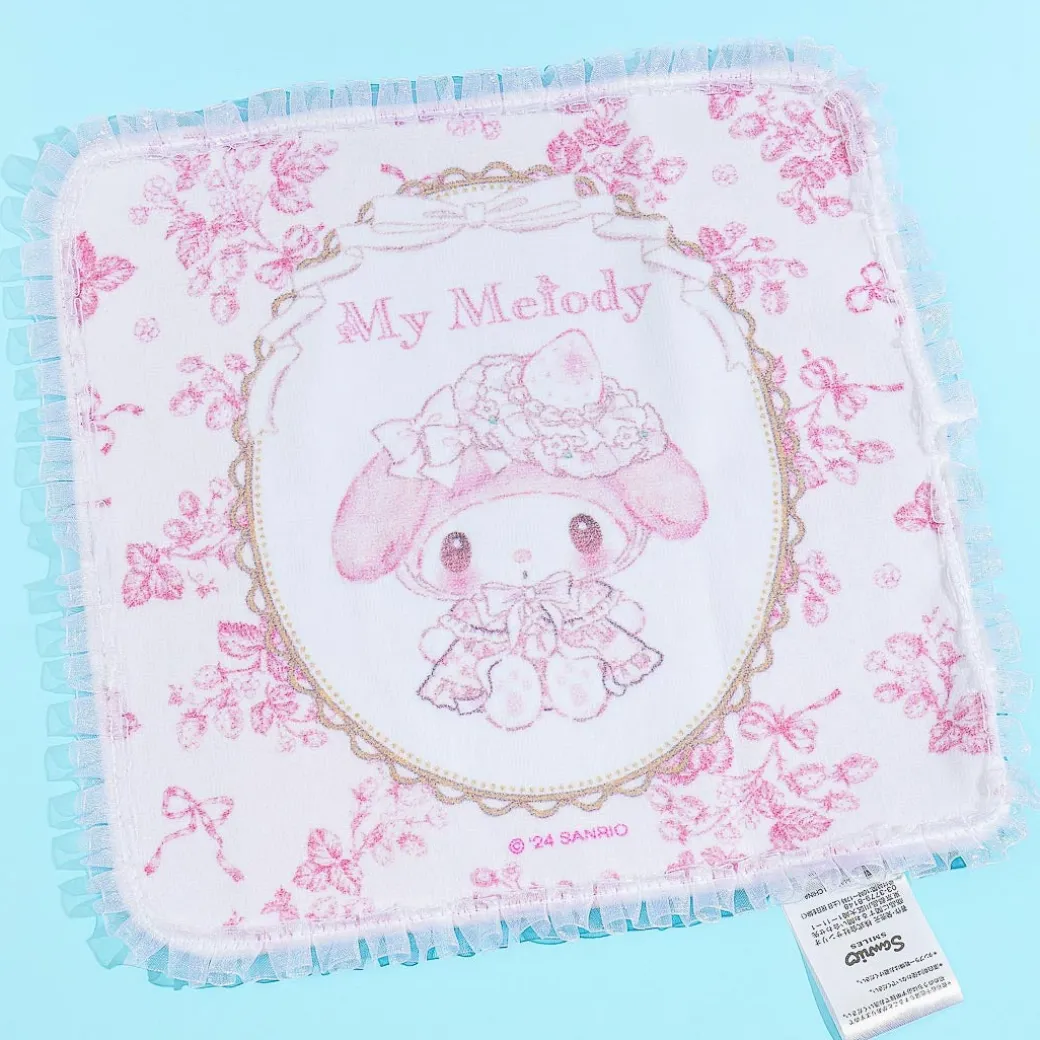 My Melody White Strawberry Tea Time Mini Towel