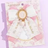 My Melody White Strawberry Tea Time Ribbon Hair Clip