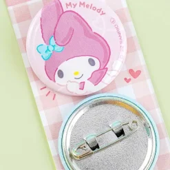 My Melody With Friends Mini Pin Badge Set