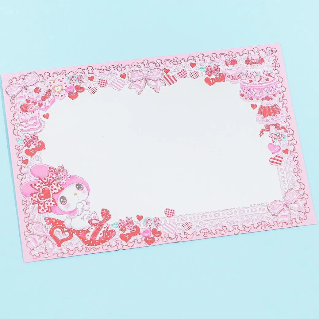My Melody x Amenomori Fumika Letter Set