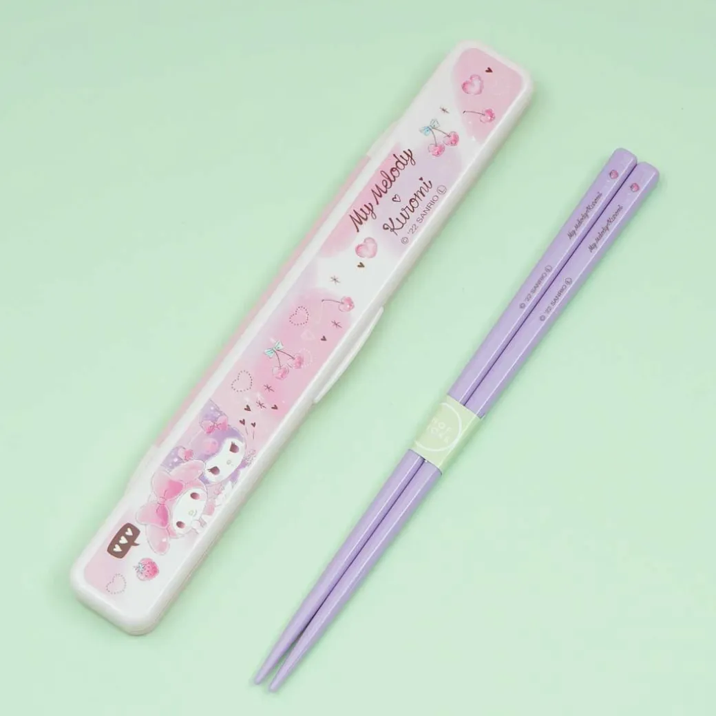 My Melody x Kuromi Cherry Chopsticks Set