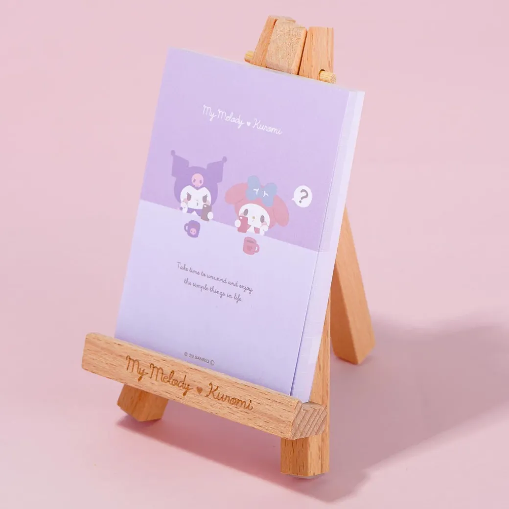 My Melody x Kuromi Memo Pad with Easel Stand