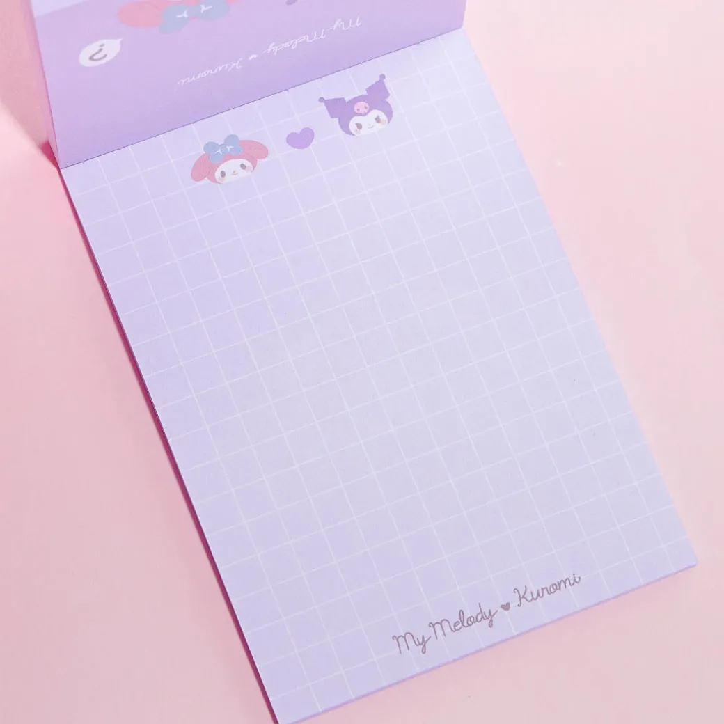 My Melody x Kuromi Memo Pad with Easel Stand