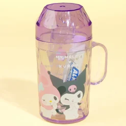 My Melody x Kuromi Mugyutto Toothbrush & Cup Set