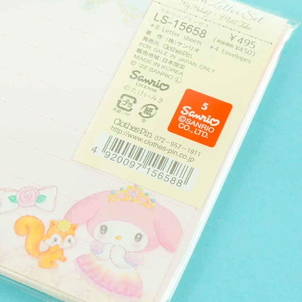 My Melody x Miki Takei Mini Letter Set