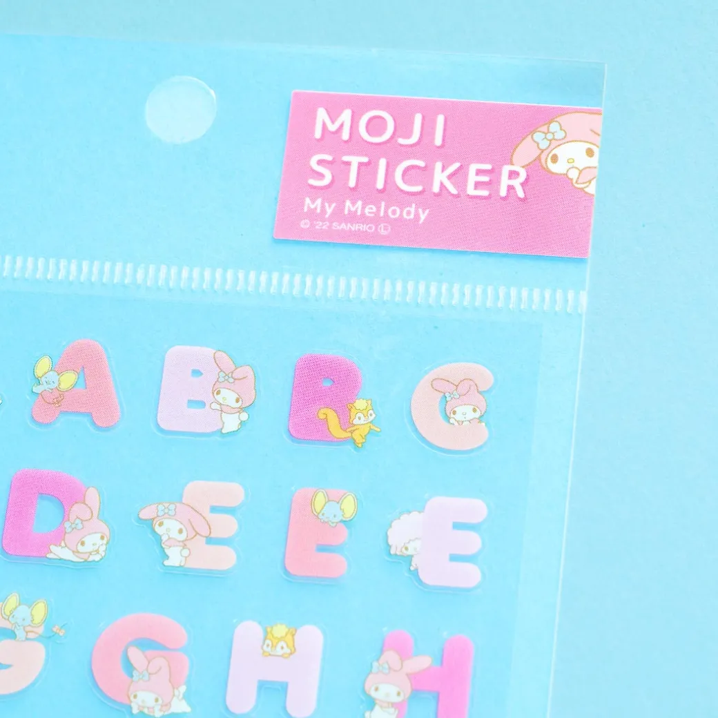 My Melody x My Sweet Piano Alphabet Stickers