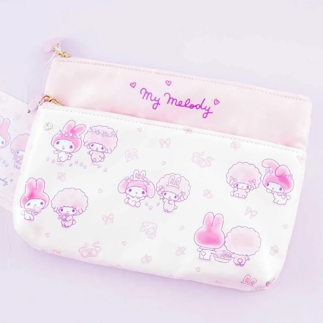 My Melody x My Sweet Piano Flat Pouch