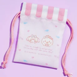 My Melody x Sirotan Tree Stump Drawstring Pouch