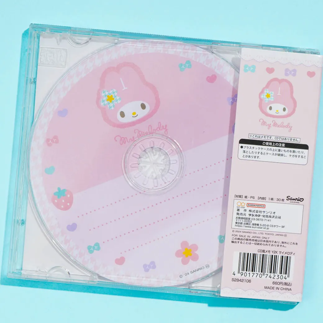 My Melody Y2K CD-Style Memo Pad