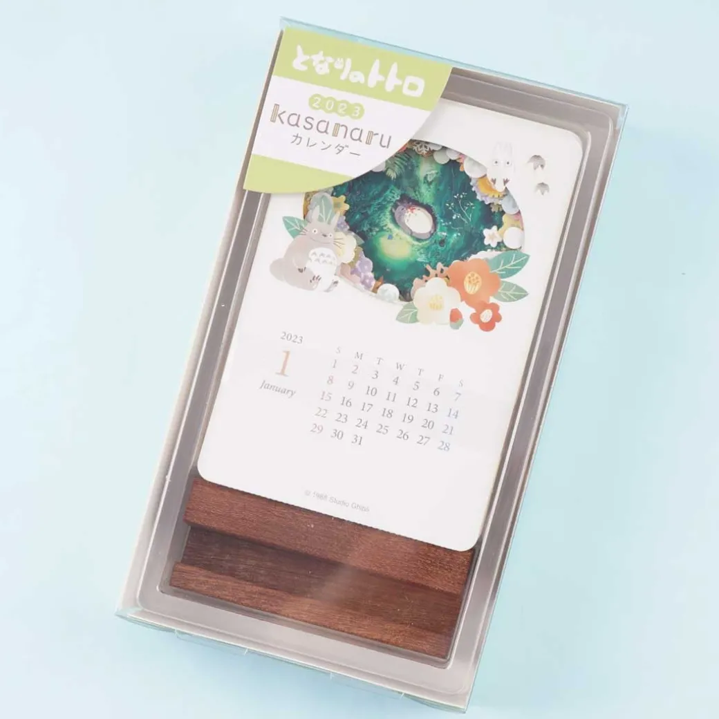 My Neighbor Totoro 2023 Kasanaru Desktop Calendar